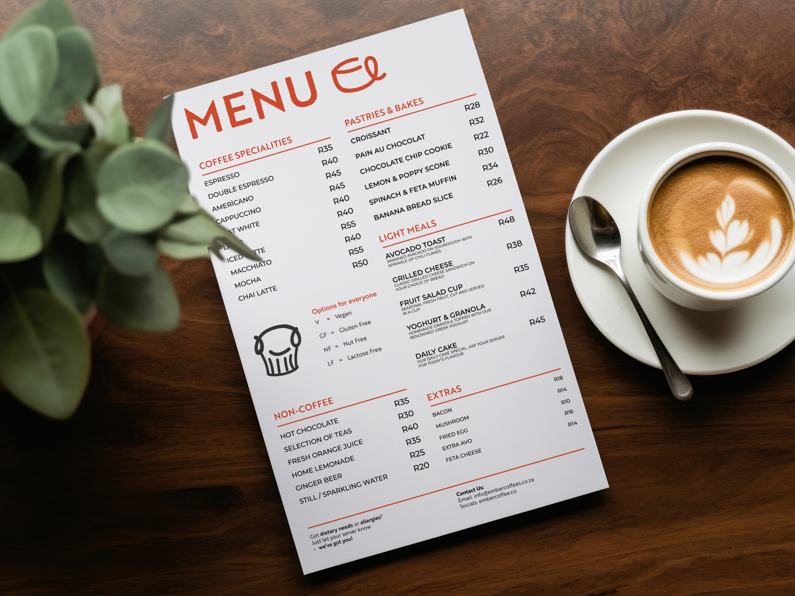 embercoffeeco menu